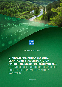 Становление рынка зелёных облигаций в России с учётом лучшей международной практики