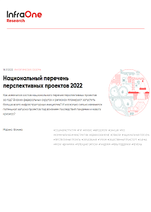 Национальный перечень перспективных проектов 2022