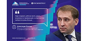 Национальные проекты в Арктической зоне Российской Федерации: механизмы реализации. Ключевые цитаты